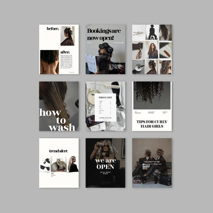 Hairstylist Templates | Hairdresser Instagram Post - preview 4
