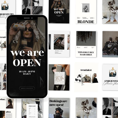 Hairstylist Templates | Hairdresser Instagram Post - preview 5