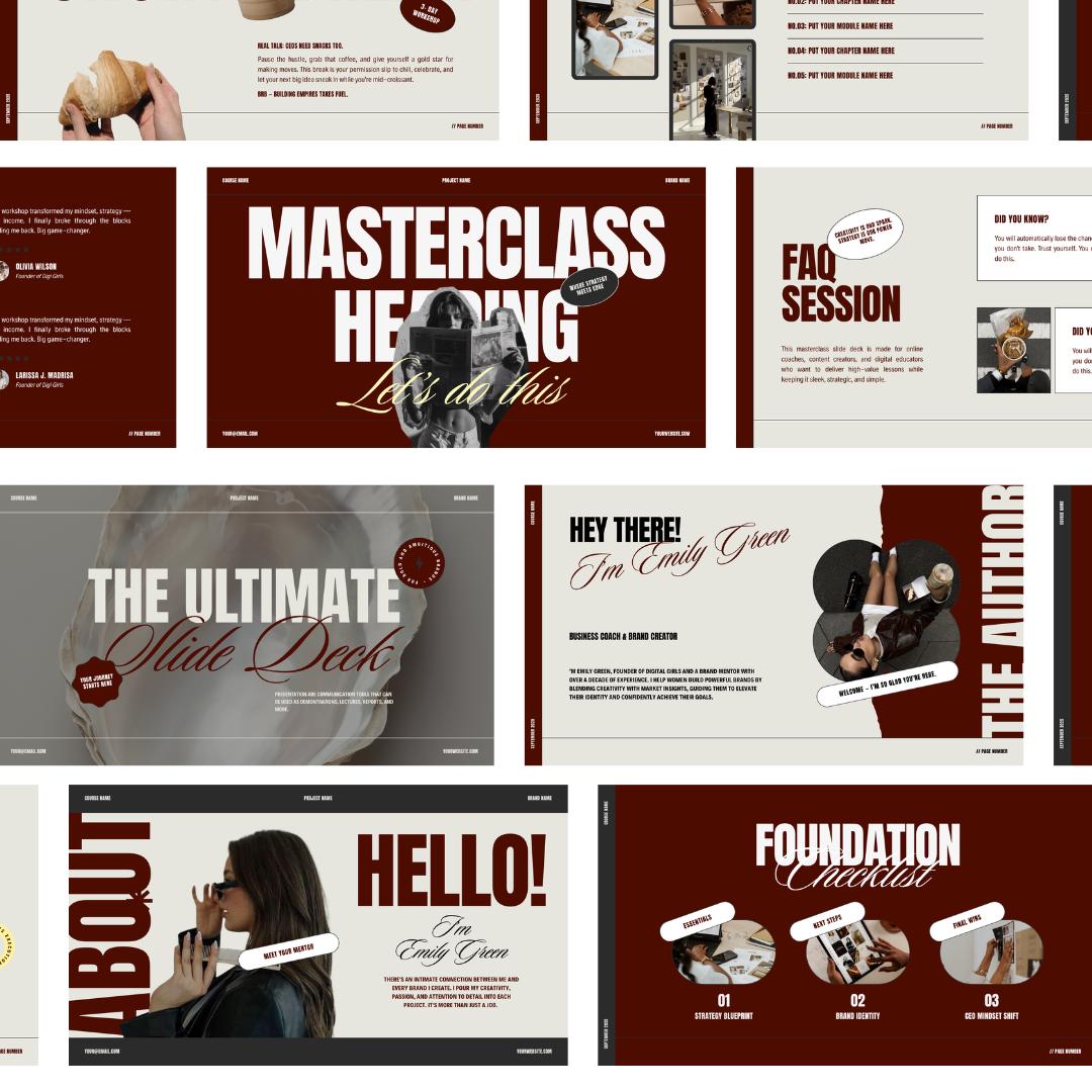 Canva Presentation Template - preview 9