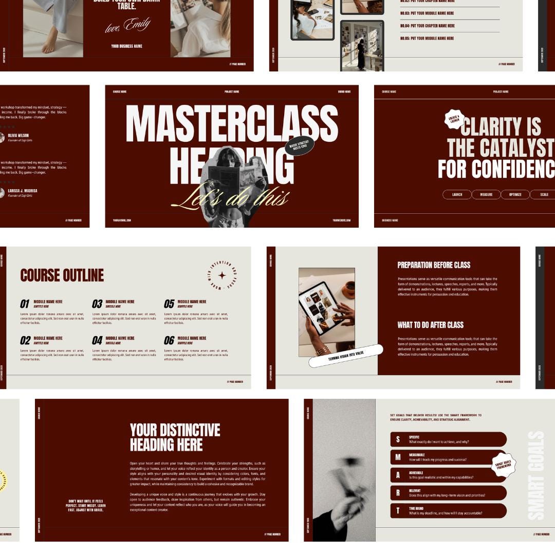 Canva Presentation Template