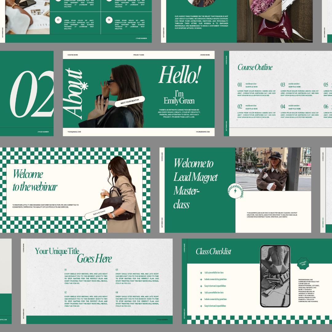 Canva Slide Deck Template for Coaches - preview 2