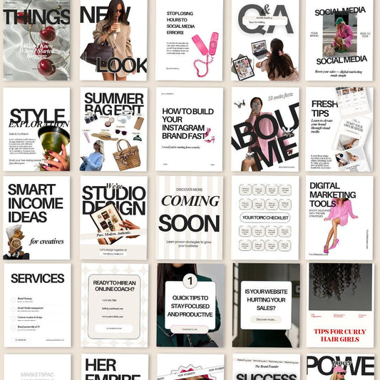 Nuetral SMM Instagram Templates for Designer