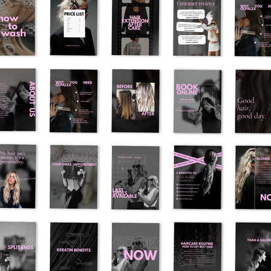 Hair Stylist Instagram Templates