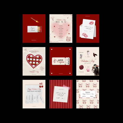 Valentine's Day Social Media Templates – Instant Download - preview 5