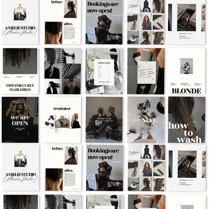 Hairstylist Templates | Hairdresser Instagram Post