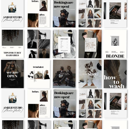 Hairstylist Templates | Hairdresser Instagram Post