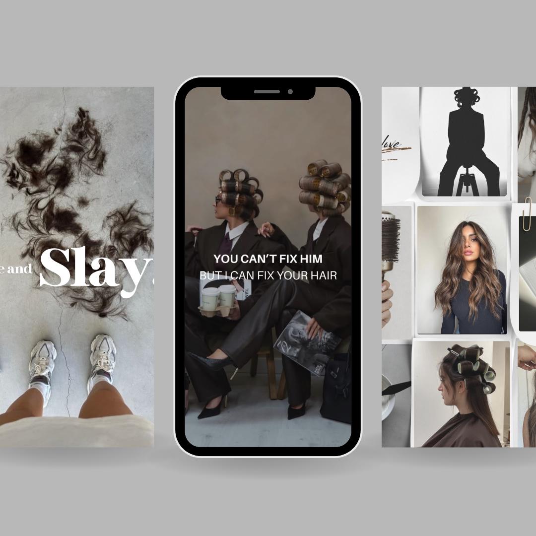 Hairstylist Templates | Hairdresser Instagram Post - preview 8