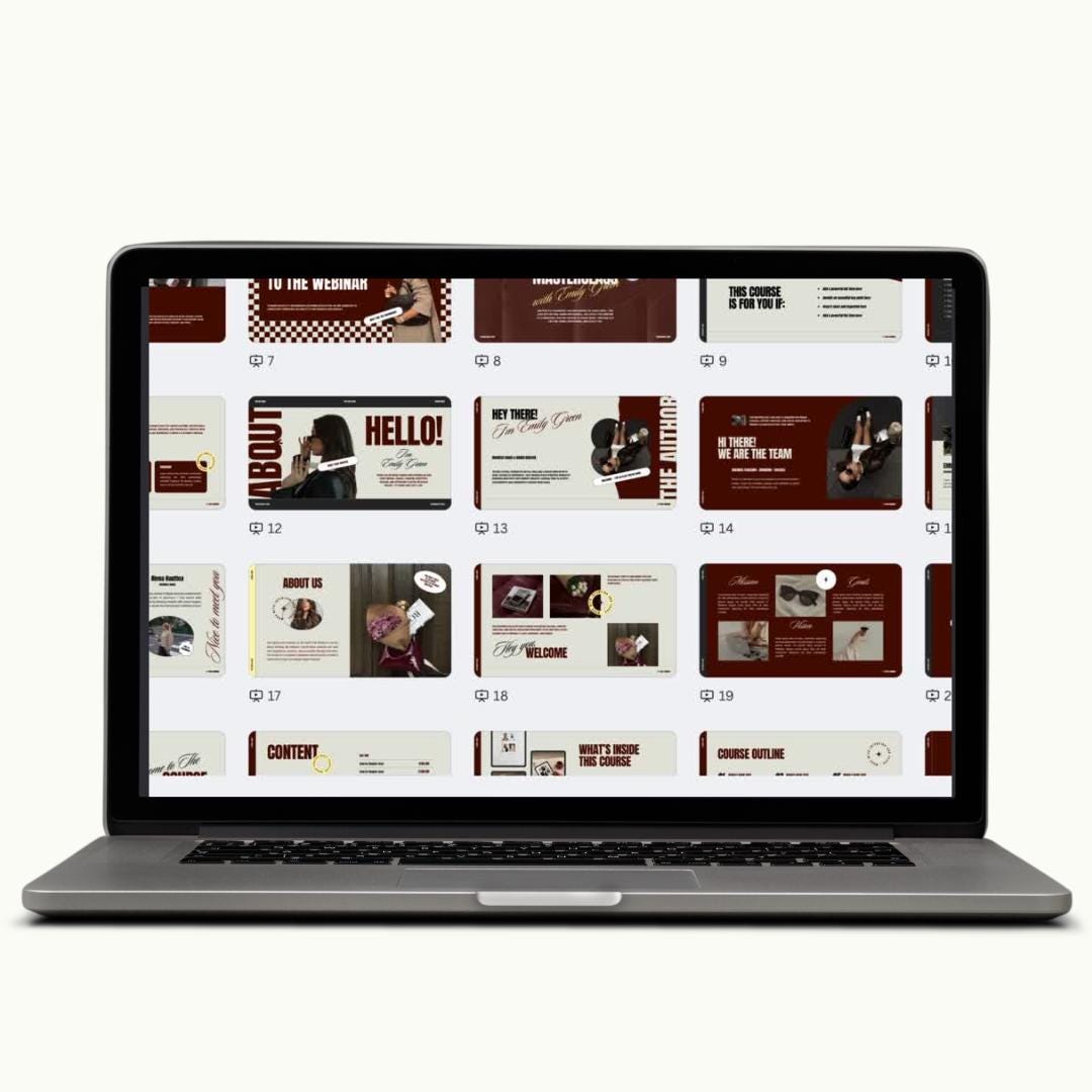Canva Presentation Template - preview 4