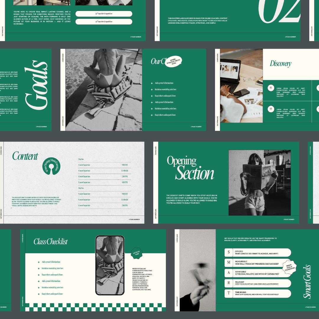 Canva Slide Deck Template for Coaches - preview 3