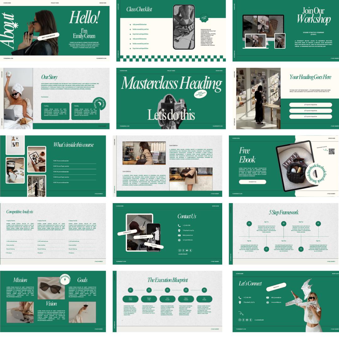 Canva Slide Deck Template for Coaches - preview 6