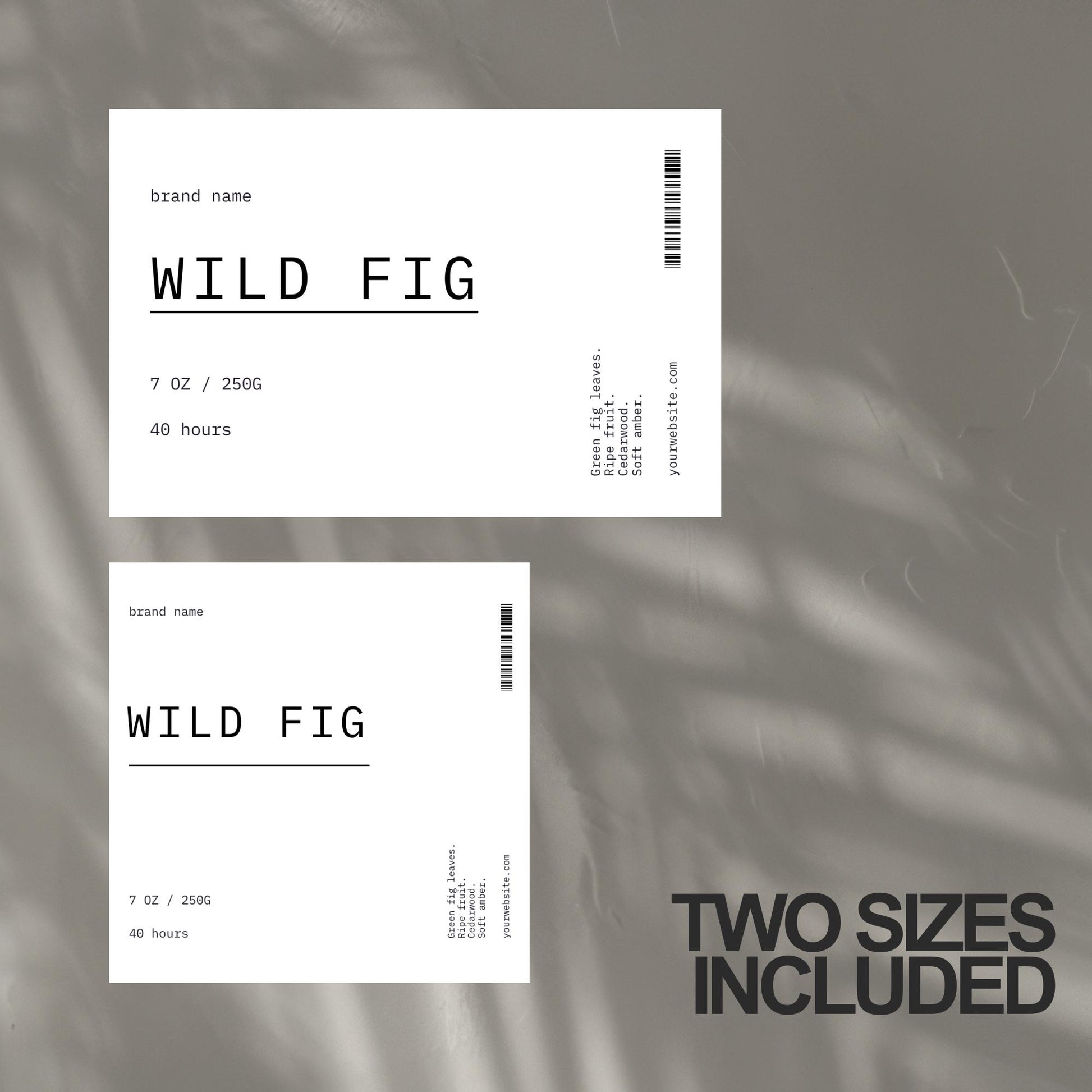 Editable Candle Label Bundle - preview 4