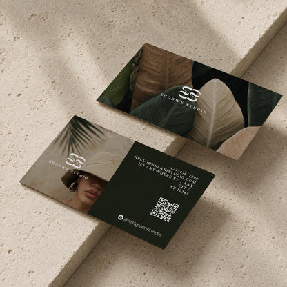 Editable Business Card Template Canva - preview 2