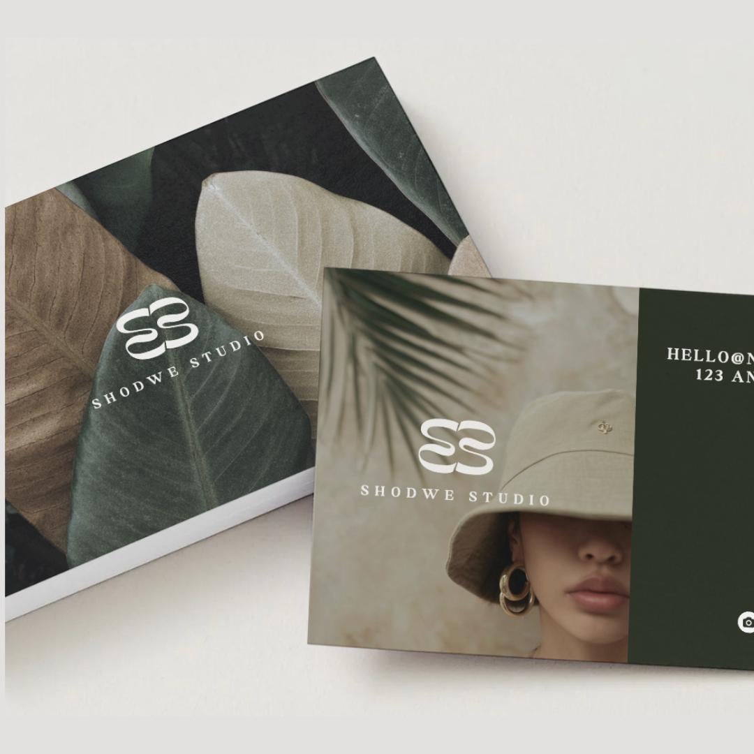 Editable Business Card Template Canva