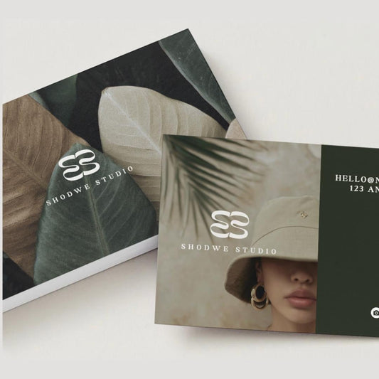 Editable Business Card Template Canva
