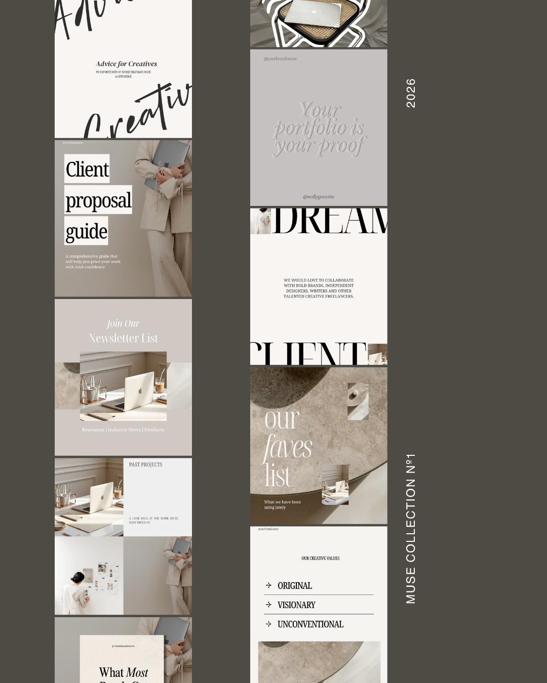 15 Instagram Carousel Templates Canva Editable Neutral - preview 5