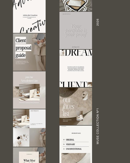 15 Instagram Carousel Templates Canva Editable Neutral - preview 5