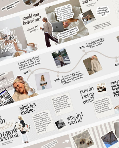 Seamless Instagram Carousel Post Templates - Social Media - preview 8