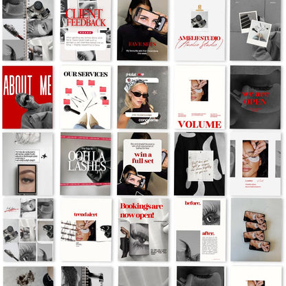 Luxury Lash Tech Instagram Templates