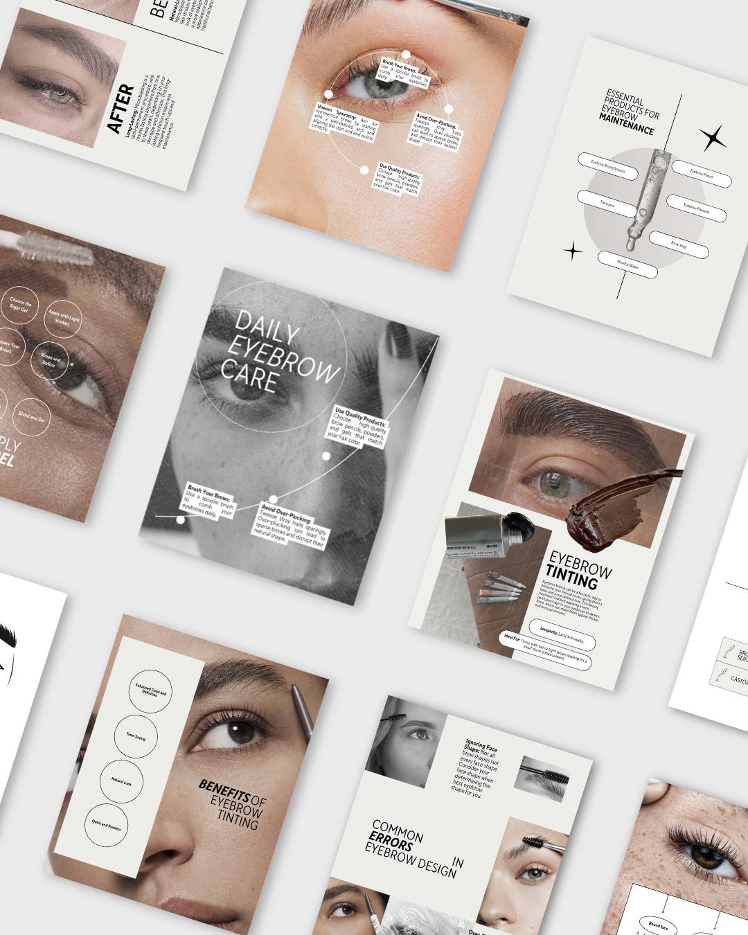 100 Brow Artist Instagram Templates - preview 3
