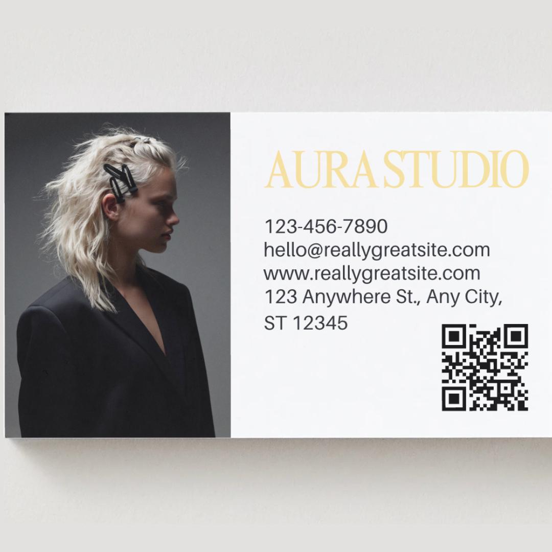 Modern Hair Stylist Business Card Template - preview 5
