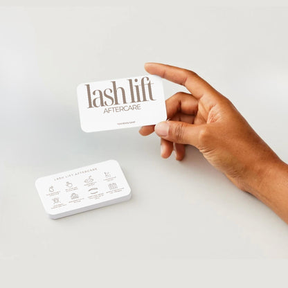 Lash Lift Aftercare Cards - preview 2
