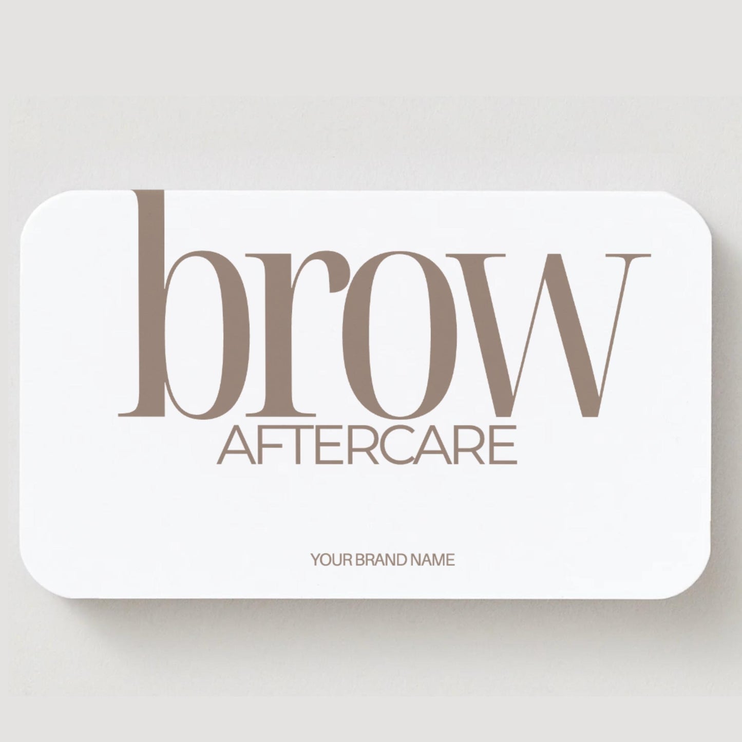 Brow Lamination Aftercare Cards - preview 4