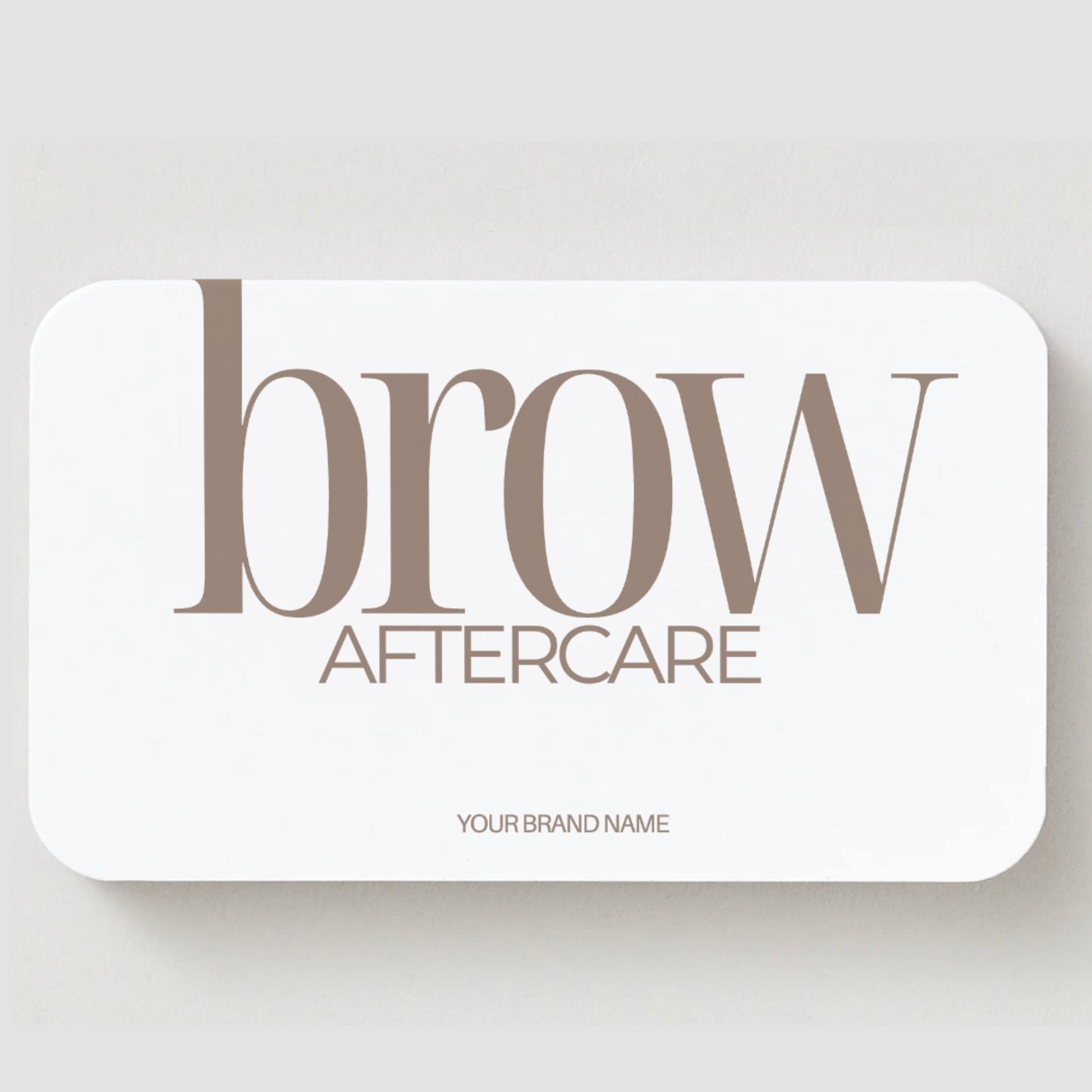 Brow Lamination Aftercare Cards - preview 4