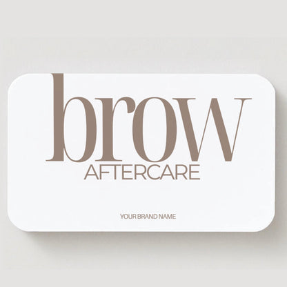 Brow Lamination Aftercare Cards - preview 4