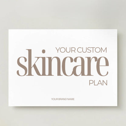 Editable Skincare Routine Card for Estheticians And - preview 3