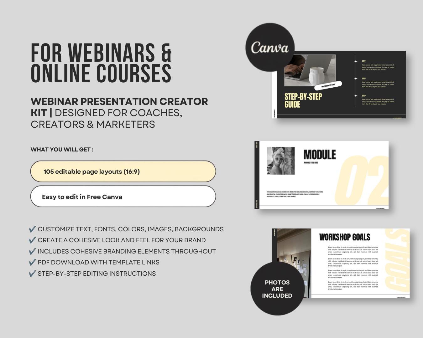 Masterclass Slide Deck Template - preview 3
