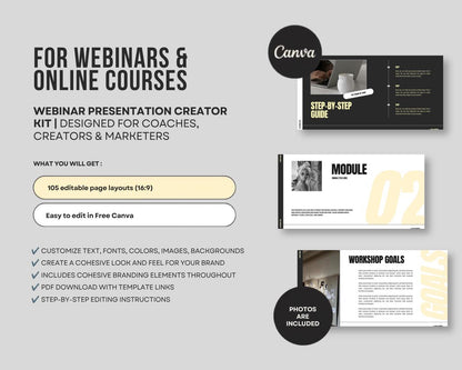 Masterclass Slide Deck Template - preview 3