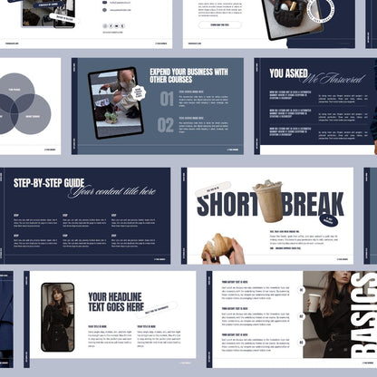 Masterclass Slide Deck Template - preview 2