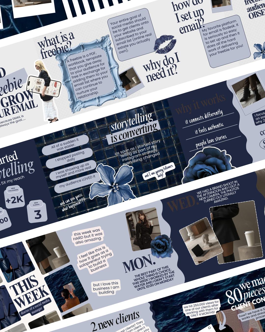 Carousel Templates - Social Media Manager Templates - - preview 9