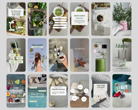 Viral Reel Templates for Holistic Health