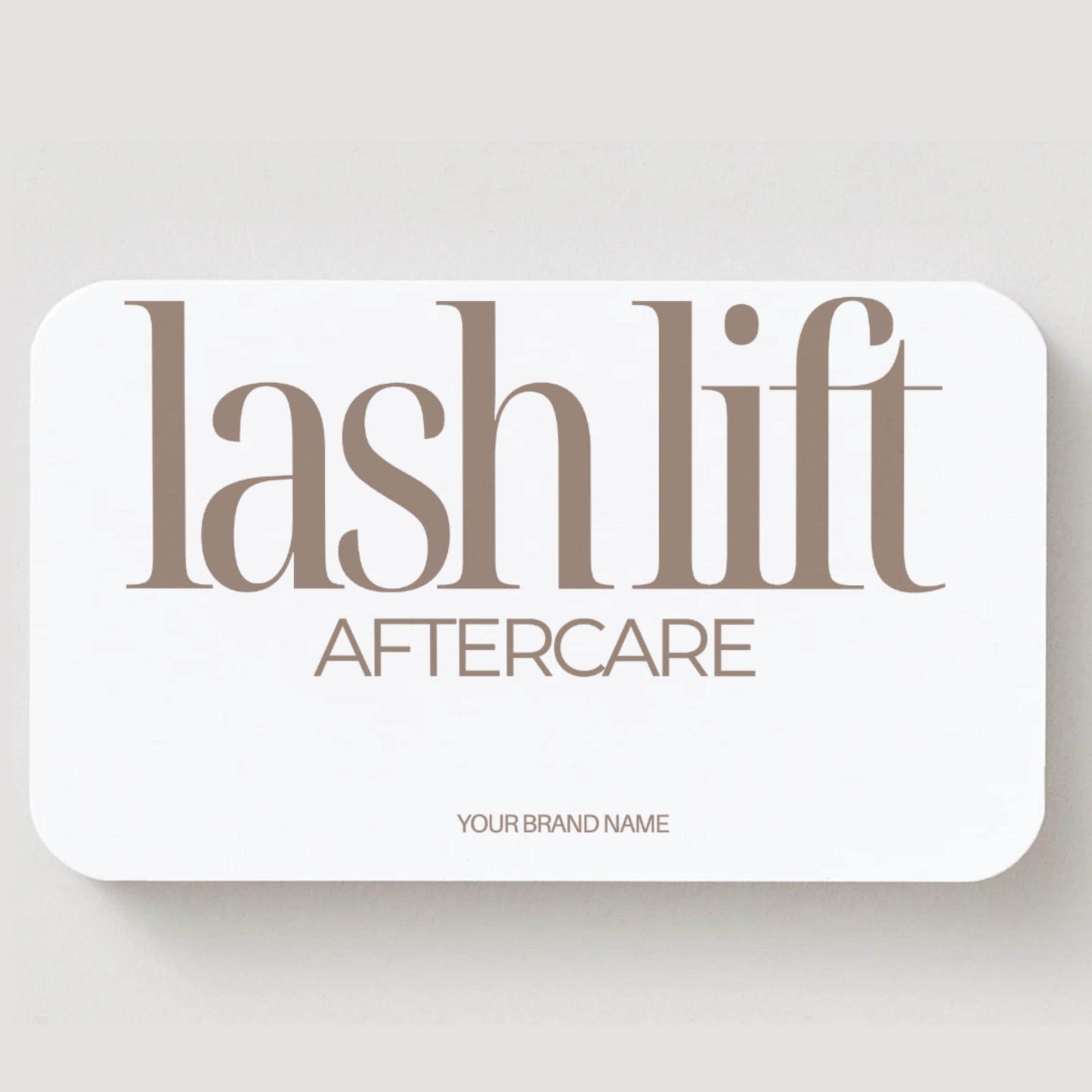Lash Lift Aftercare Cards - preview 5