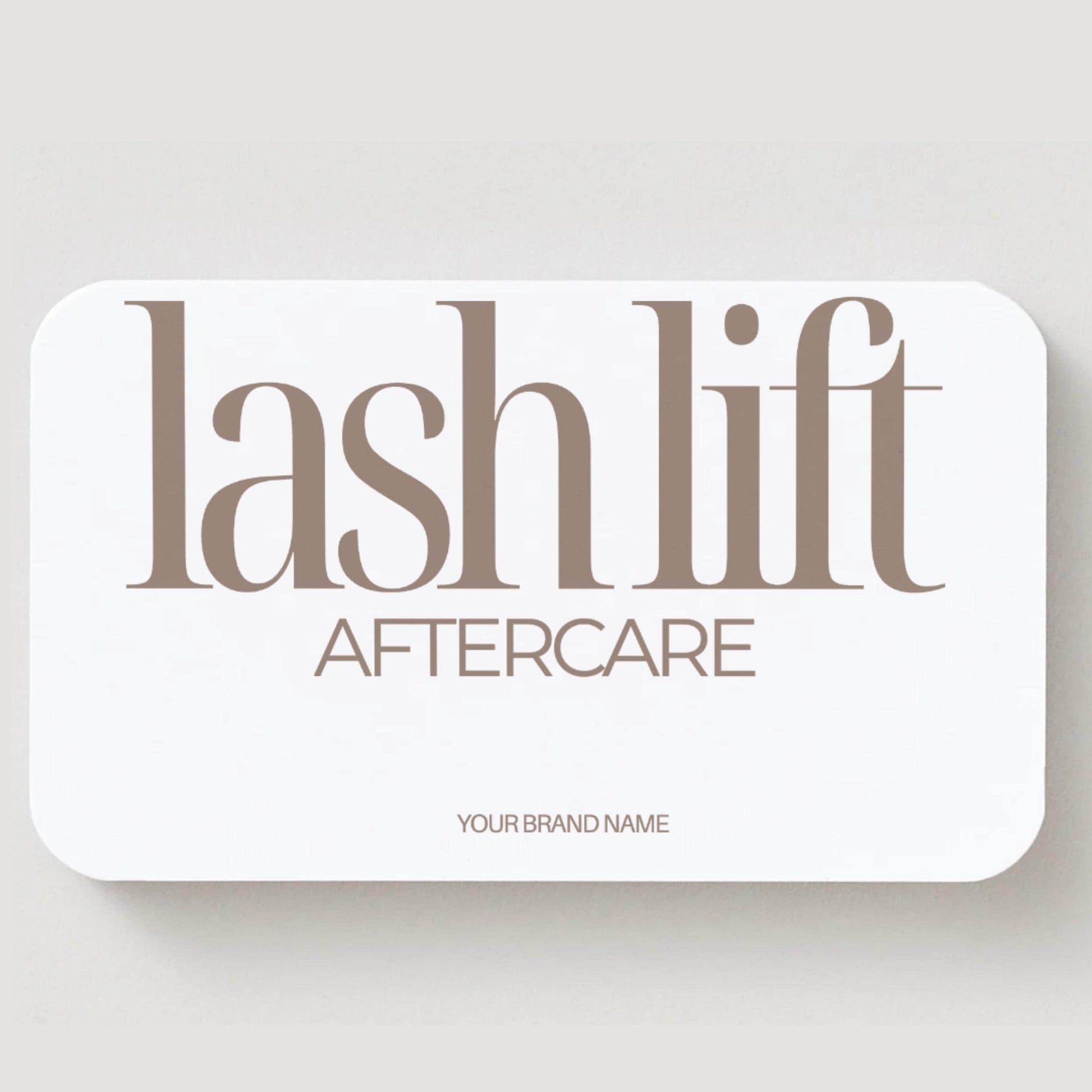 Lash Lift Aftercare Cards - preview 5