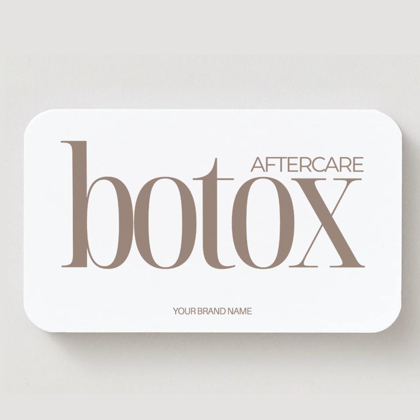 Botox Aftercare Cards | Editable Anti-Wrinkle Care Card - preview 4
