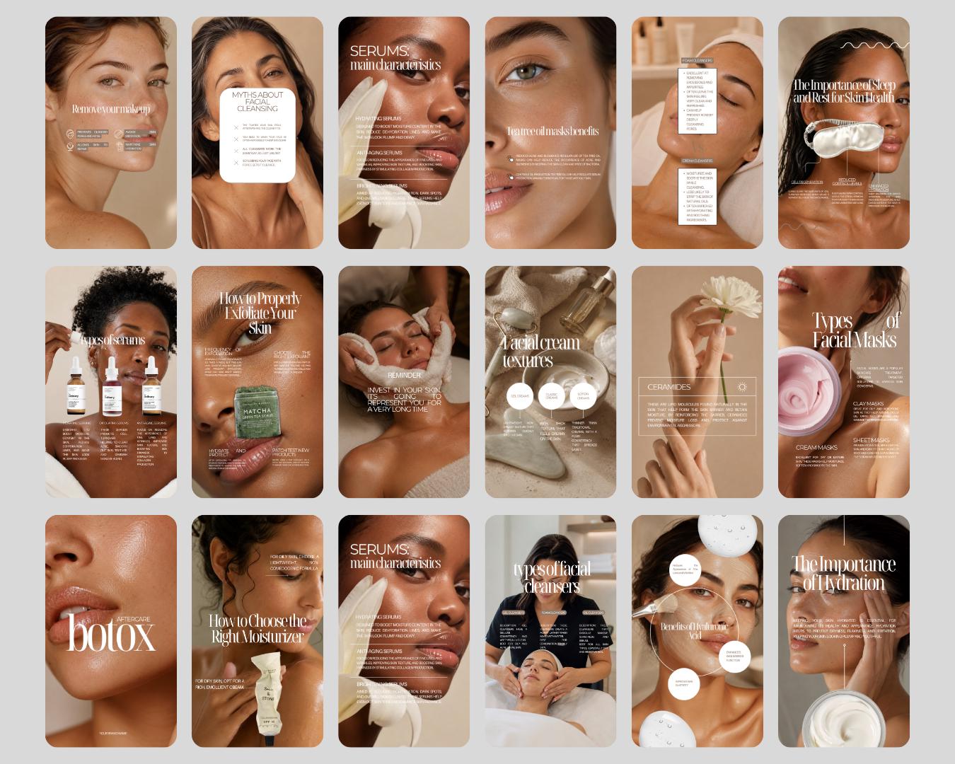 Esthetician Instagram Story Templates - preview 2