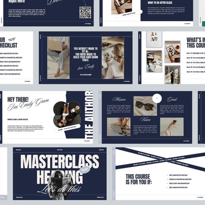 Masterclass Slide Deck Template