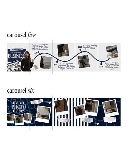 Carousel Templates - Social Media Manager Templates - - preview 5