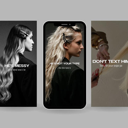 VIRAL Hair Stylist Instagram Templates - preview 4