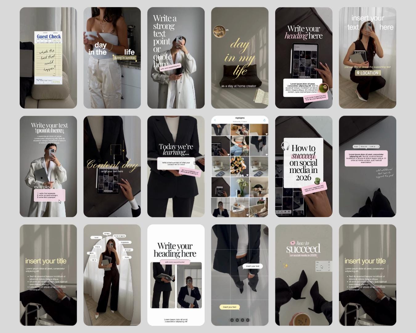 Viral Reel Templates for Social Media Manager