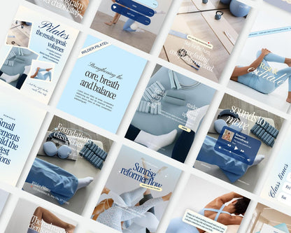 Pilates Instagram Templates